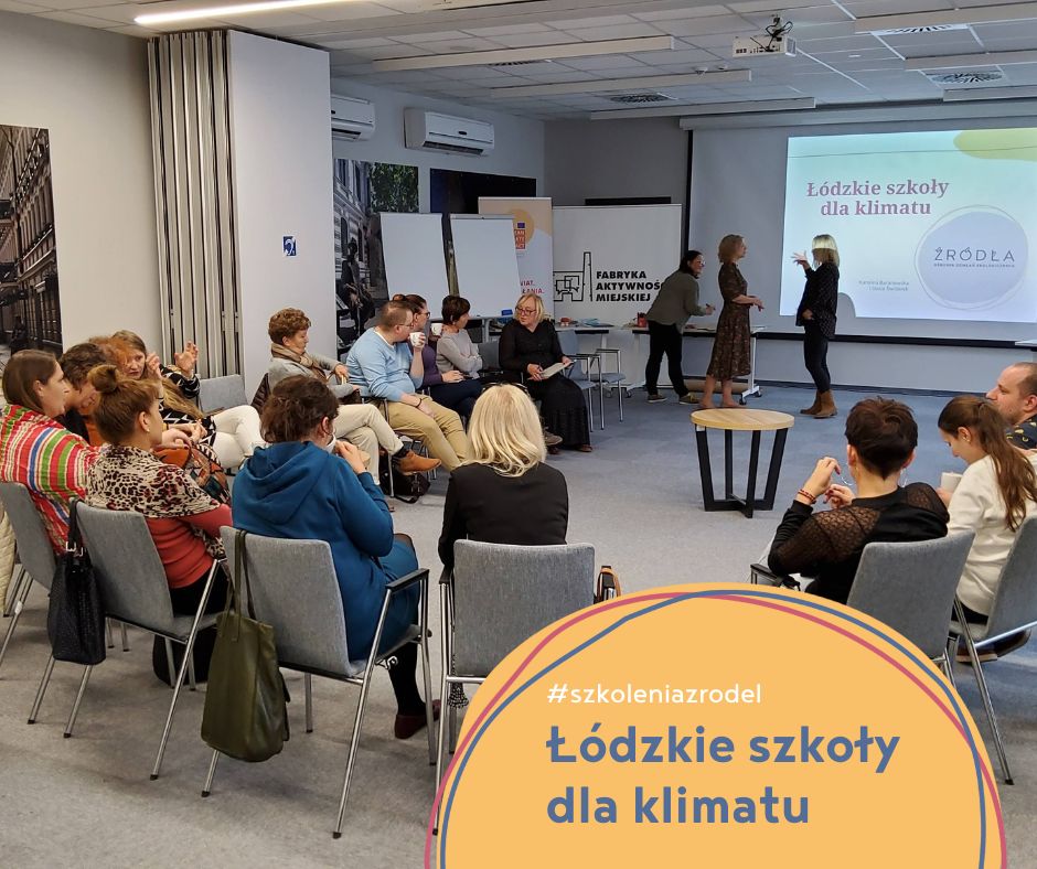 szkolenie dla nauczycieli na temat zmian klimatu