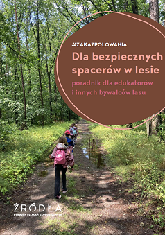 Okładka: Dla bezpiecznych spacer&oacute;w w lesie