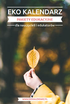 Okładka: EkoKalendarz - 62 pakiety edukacyjne dla nauczycieli i edukator&oacute;w