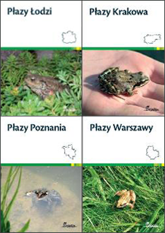 Okładka: Płazy Łodzi / Płazy Warszawy / Płazy Poznania / Płazy Krakowa