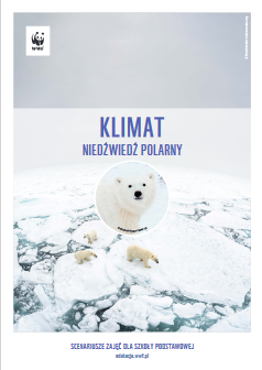 Okładka: Narzędziownik WWF. Klimat. Scenariusze zajęć dla szkoły podstawowej, wyd. WWF Polska